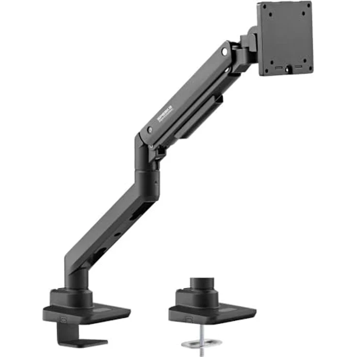 Speaka Professional SP-MM-970 1fach Monitorhalterung Schwarz 43,2 cm (17) - 124,5 cm (49) Höhenverstellbar, Neigbar+S – Bild 2