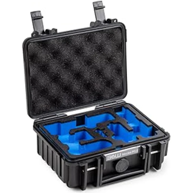 B&W International B&W Transportkoffer Outdoor für DJI Osmo Pocket 3 Kreativ Combo - Type 500 Schwarz - wasserdicht nach IP67 Zertifizierung, staubsicher, bruchsicher und unverwüstlich – Bild 1