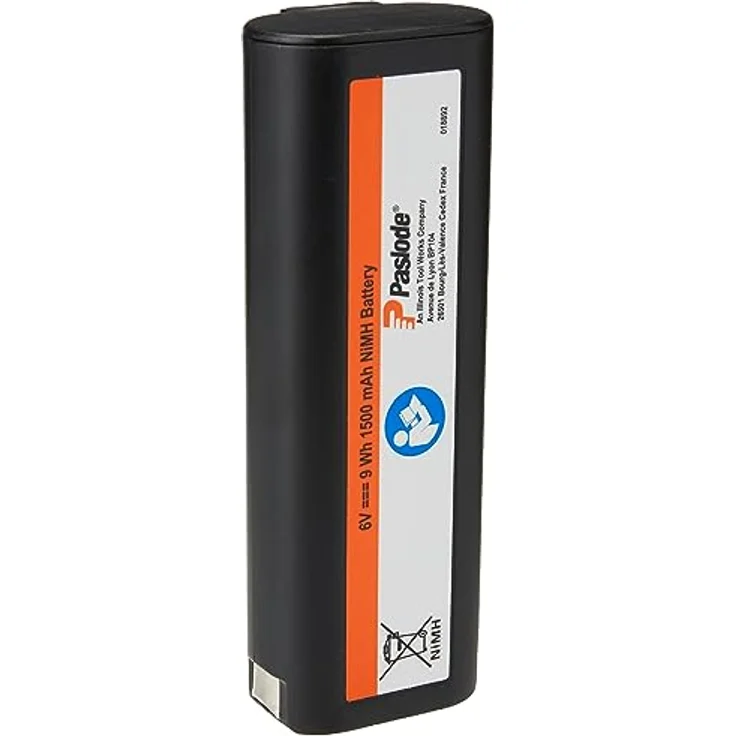 Paslode NI-Mh Ovale Batterie, wiederaufladbar, hohe Energiedichte – Bild 2