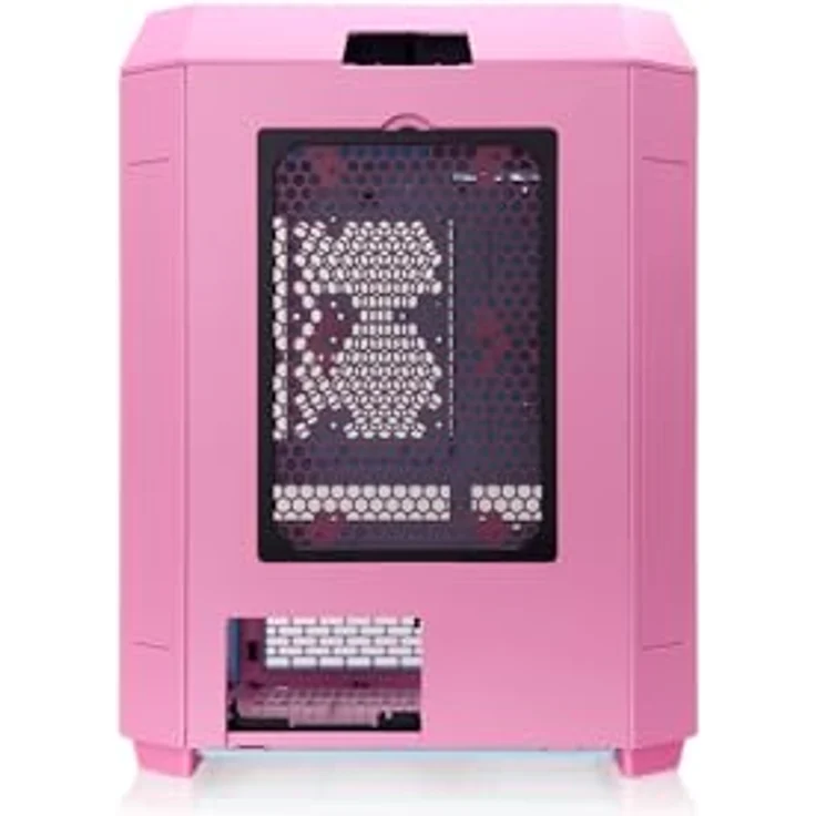 Thermaltake The Tower 600 Mid Tower Chassis | Vertikales Design, Kühlungsunterstützung | Bubble Pink – Bild 4