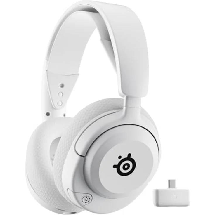 SteelSeries Arctis Nova 5 Wireless Gaming Headset - Über 100 Audio Presets - 60 Std. Akkulaufzeit - 2,4 GHz oder BT - Weiß – Bild 1