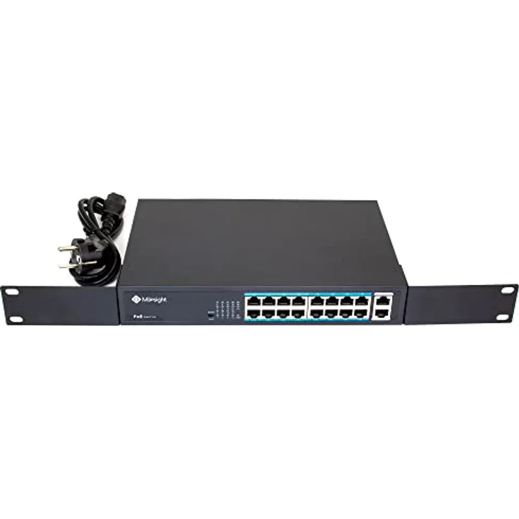 Milesight MS-S0216-GL, Industrieller PoE Switch mit 16 Ports, Neu – Bild 4
