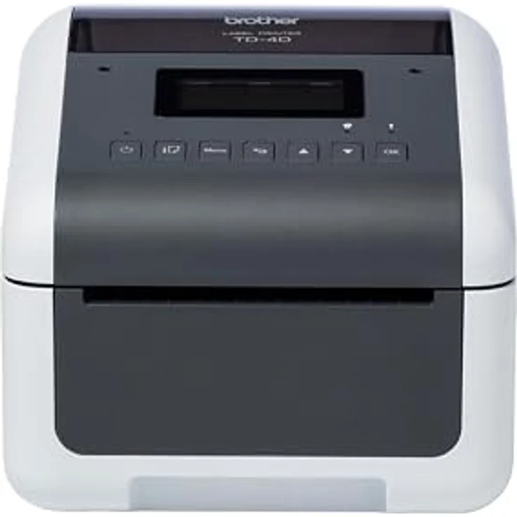 Brother TD-4555DNWB Etikettendrucker, Thermodirekt 203 x 203 DPI, 203 mm/sek, Grau/Weiß, kabelgebunden, WLAN, Bluetooth, USB – Bild 1