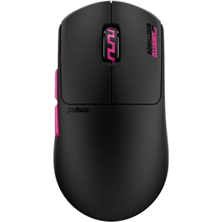 Pulsar [Pro Series] Susanto-X - Wireless Gaming Maus mit Pulsar XS-1 Sensor, 32000 DPI, 8000 Hz Polling Rate, 50 g, Schwarz – Bild 1