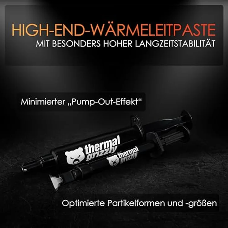 Thermal Grizzly Duronaut (30 g) | Wärmeleitpaste mit extremer Langzeitstabilität und herausragender Wärmeleitfähigkeit – Bild 3