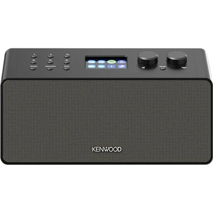 Kenwood CR-ST90S Smart-Radio mit Li-Ionen Akku, 2,4" Farbdisplay, WiFi, DAB+, Spotify, Bluetooth, Schwarz – Bild 2
