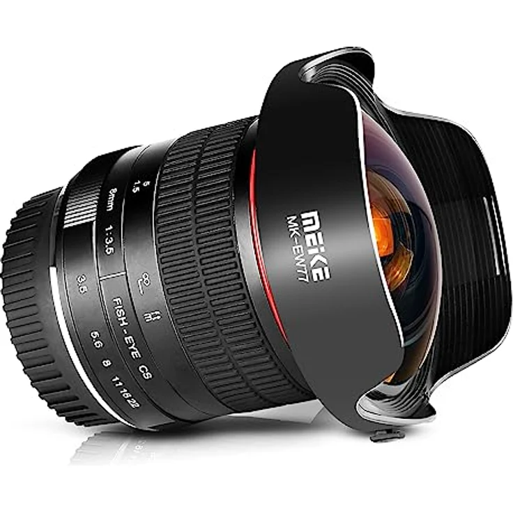 Meike F3,5/8 mm Zirkular Fisheye Nikon F Objektiv – Bild 2