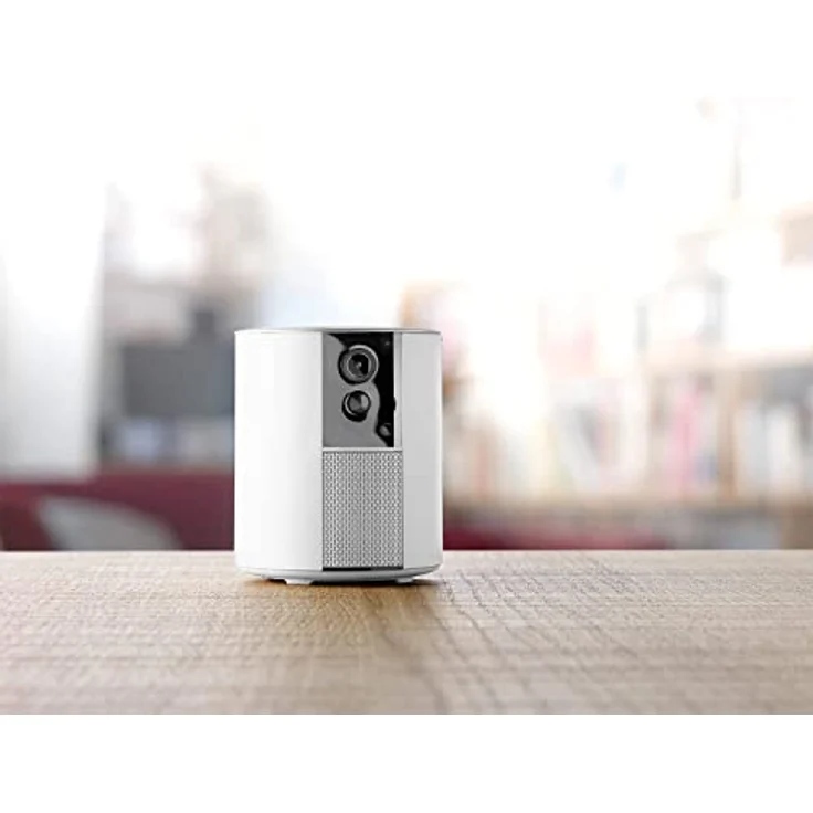 Somfy 2401493 - Somfy One + Smart Alarmsystem mit integrierter Kamera (90+ dB Sirene, Tierfreundlicher Bewegungsmelder, Integrierter Akku) weiß – Bild 2