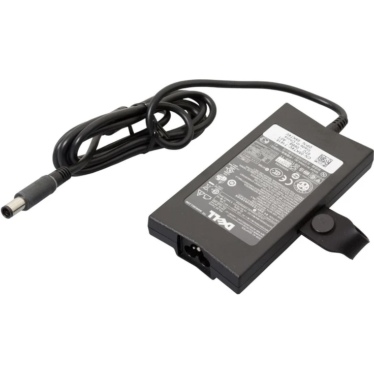 Dell AC Adapter, 65W Notebook Netzteil mit 19.5V und 3.34A Ausgang, Schwarz