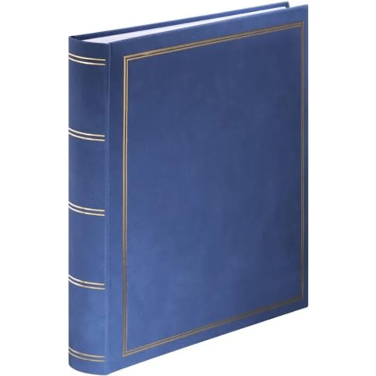 Hama Super-Jumbo-Album London, 34x35 cm, 80 weiße Seiten, Blau – Bild 2