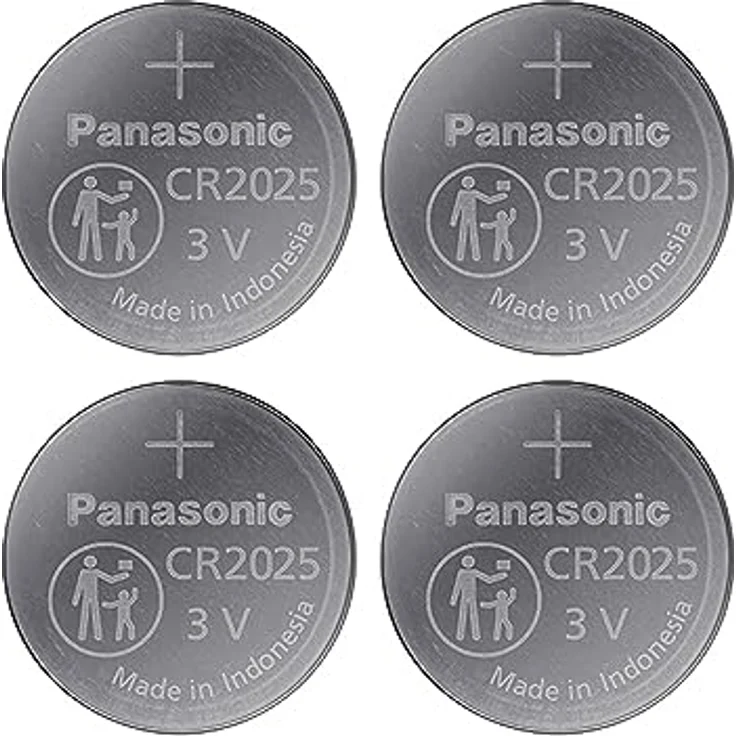 Panasonic CR2025 Lithium Knopfzelle, 3V, 4er Pack – Bild 3