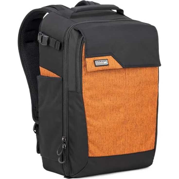 Think Tank Photo Mirrorless Mover Kamerarucksack, Campfire Orange, Modern - Kamerarucksack für moderne spiegellose Kamerasysteme mit integriertem Laptopfach