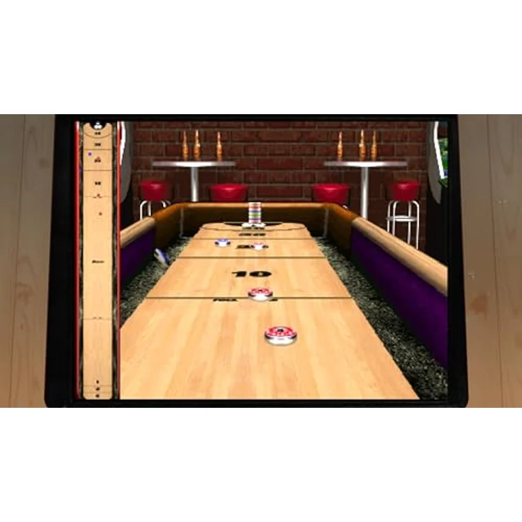 Atari Golden Tee Arcade Classics, PS5 Spielesammlung mit 6 Golden Tee Titeln und 2 Bonusspielen, inklusive interaktiver Trackball-Steuerung und Übungsmodus – Bild 7