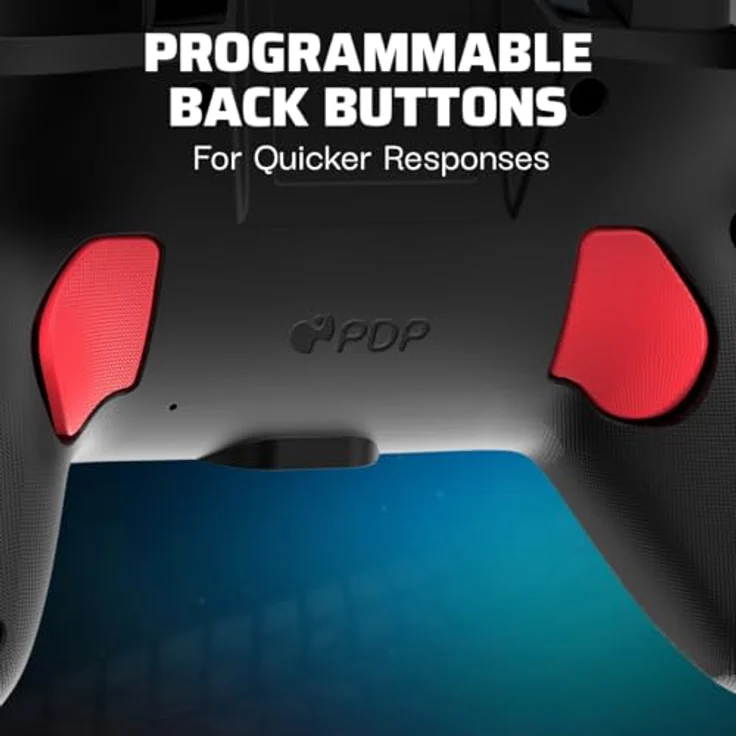 PDP Afterglow Wave Wireless Controller NS Grand Prix Mario, kabellos mit 40 Stunden Akku, programmierbaren Tasten und Bewegungssteuerung – Bild 4