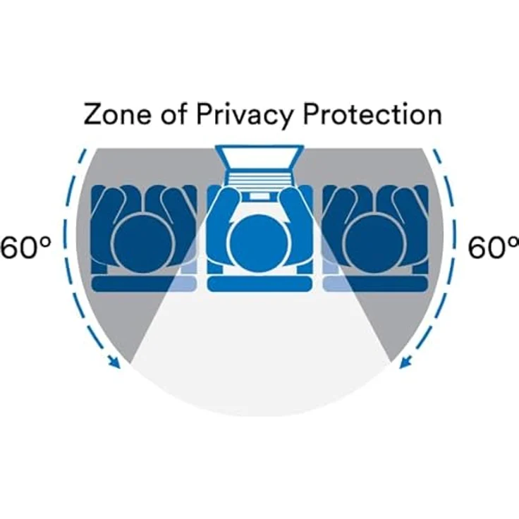 3M BPTMS003 Blickschutzfilter für Microsoft Surface Go 4, 10,5 Zoll, 3:2, wendbar mit anti-reflektierender Matt-Oberfläche und Nanolouer-Technologie – Bild 2