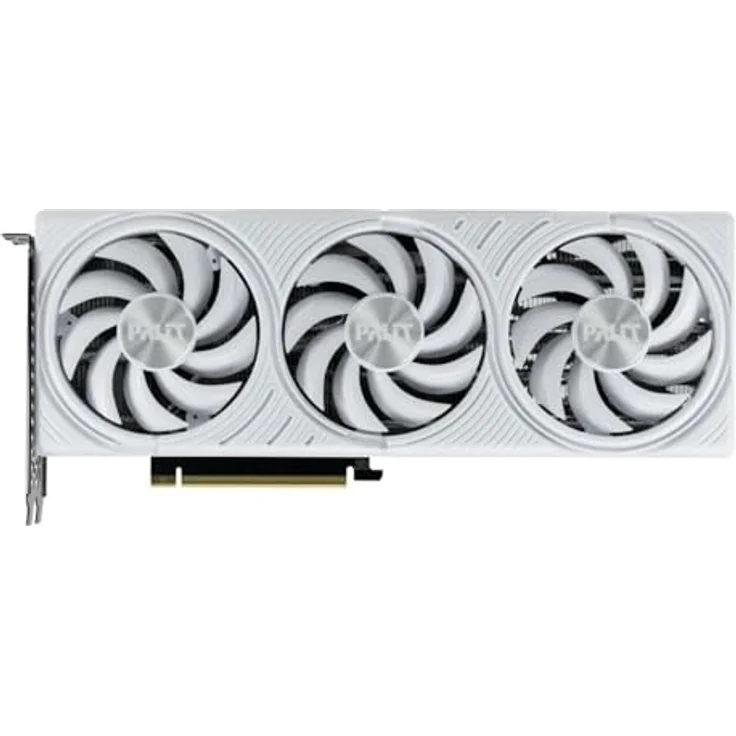 Palit RTX5070 WHITE OC, Grafikkarte mit 12 GB GDDR7 Speicher, PCI Express 5.0, 8K Unterstützung – Bild 3