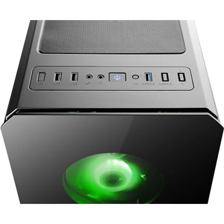 Boost Boxx Gaming PC mit Windows 11 Home, AMD Ryzen 7 9800X3D 8X 4700 MHz, 2000 GB M.2 SSD, 32 GB DDR5-RAM, NVIDIA GeForce RTX 5070, ASUS Mainboard, USB 3.2, M11890H – Bild 3