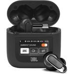 JBL Tour Pro 2 – True Wireless In-Ear Kopfhörer – Bluetooth Kopfhörer mit Active Noise Cancelling und Smart Ladecase in Schwarz – Bis zu 40 Stunden Wiedergabezeit mit nur einer Akkuladung