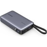 Ugreen PB550, 20.000mAh Power Bank mit 67W Nennleistung, 1x USB-A, 1x USB-C und integriertem USB-C-Kabel