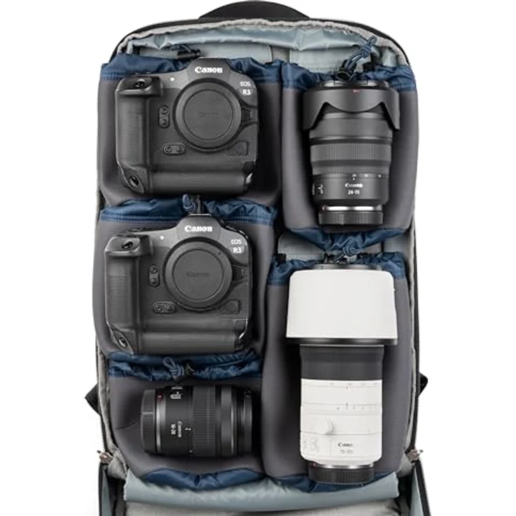 Think Tank Shape Shifter 37L, Fotorucksack mit anpassbarem Innendesign, wasserabweisend, Schwarz – Bild 5