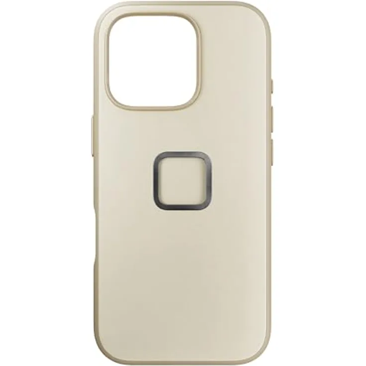 Peak Design Everyday Case iPhone 16, MagSafe-kompatible Handyhülle aus Nylon-Canvas mit SlimLink™ Verschluss, schwarz