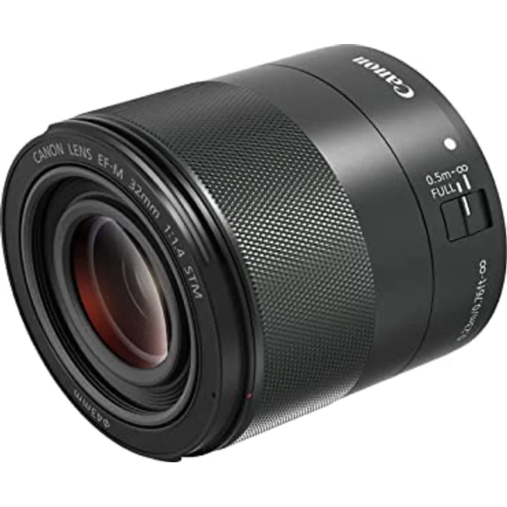 Canon Objektiv EF-M 32mm F1.4 STM für EOS M (Festbrennweite, 43mm Filtergewinde, Autofokusmotor) schwarz – Bild 2