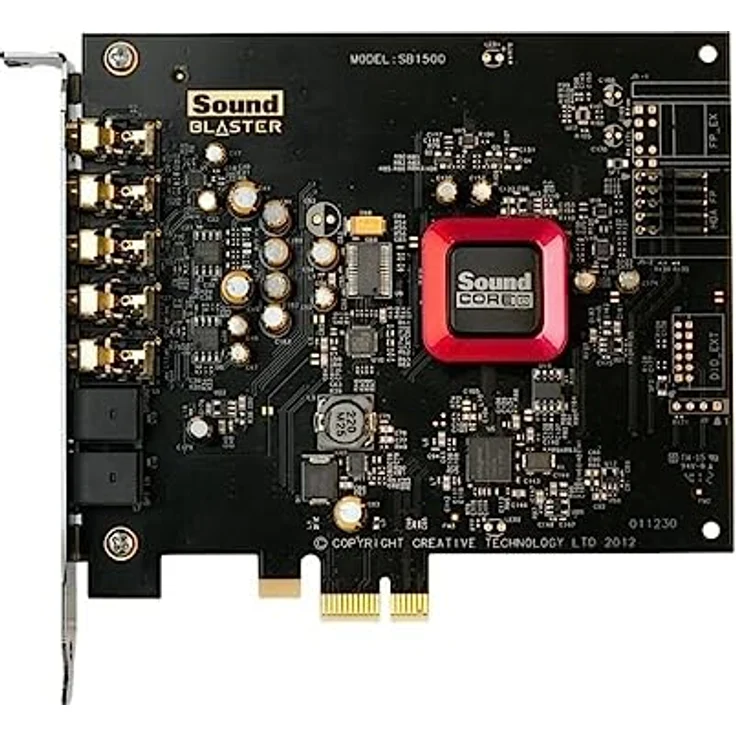 Creative Sound Blaster Z SE Interne PCI-e-Soundkarte und DAC, Kopfhörerverstärker, 116 dB SNR, Discrete 5.1/Virtual 7.1 Surround, Dolby Digital, DTS – Bild 3