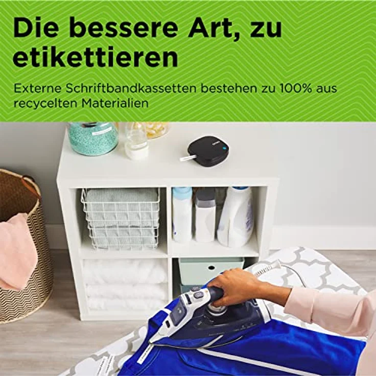 DYMO LetraTag 200B-Beschriftungsgerät mit Bluetooth | kompakter Etikettendrucker | verbindet Sich über Wireless Bluetooth-Technologie mit iOS und Android | inklusive 1 x Papierschriftband in Weiß – Bild 4