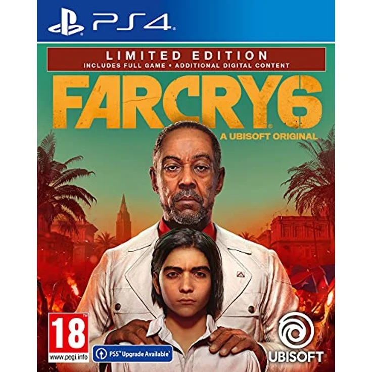 Ubisoft Far Cry 6 Limited Edition, PS4 Spiel mit Dschungel-Expeditionspaket, Upgrade auf PS5-Version erhältlich – Bild 1