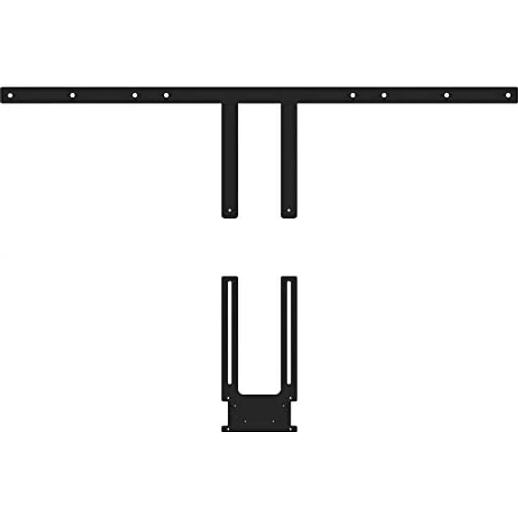Hagor Monitor-Halterung 2286, spezieller Display-Adapter für Poly Studio X50, schwarz, höhenverstellbar und flexible Montage – Bild 1