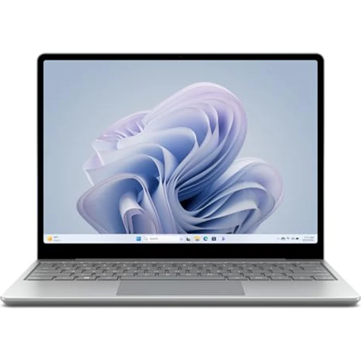 Microsoft Laptop Go 3, 12,45 Zoll Laptop (Intel Core i5, 8GB RAM, 256GB SSD, Win 11 Home) Platin – Bild 1