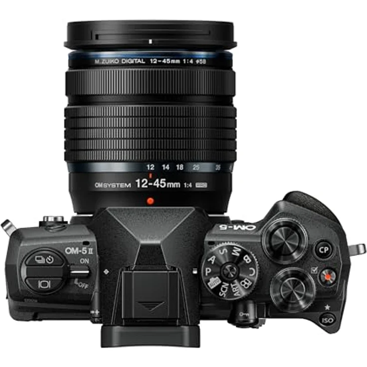 OM SYSTEM OM-5 II 1245 Kit Black, Systemkamera mit 20,4 MP und 4K-Video, staub-, spritzwasser- und frostsicher – Bild 3