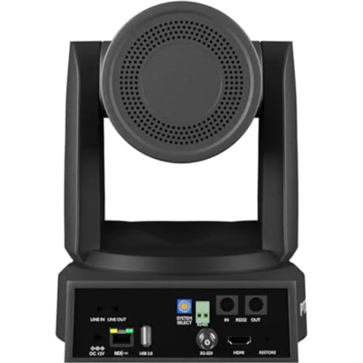 PTZOptics Move 4K 20X, IP-Sicherheitskamera mit Auto-Tracking, 4K Auflösung, grau – Bild 7