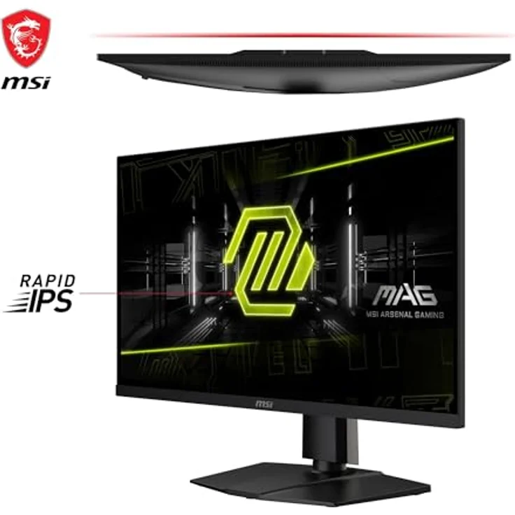 MSI MAG 274UPF E2 27 Zoll UHD Gaming Monitor - Rapid IPS Panel, 160 Hz / 0.5ms, 133% sRGB Farbraum, VESA DisplayHDR 400 - DisplayPort 1.4a, HDMI, USB Typ-C – Bild 3