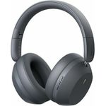 Baseus Bass 35 Max, Over-Ear Kopfhörer mit Bluetooth, 50 Stunden Akkulaufzeit, USB Typ-C, grau