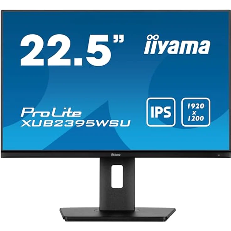 iiyama Prolite XUB2395WSU-B5 57cm 22,5" IPS LED-Monitor 16:10 WUXGA VGA HDMI DP USB2.0 Slim-Line Höhenverstellung Pivot FreeSync schwarz – Bild 2