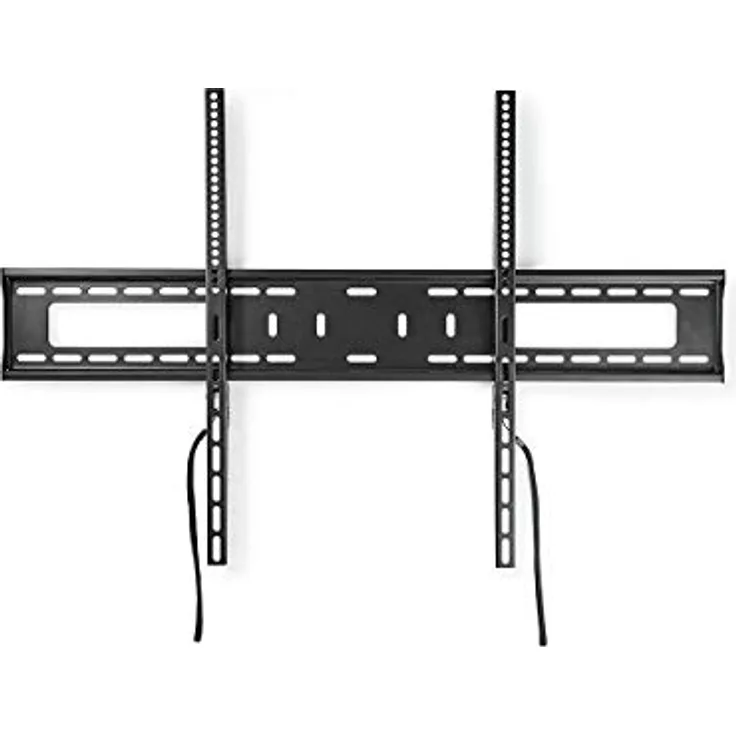 NEDIS Fixed TV Wall Mount Universal Fixed TV Mount for 60-100 Inch & Max 75kg Screen at 30mm Wall Distance Black, TVWM2070BK - Preisvergleich