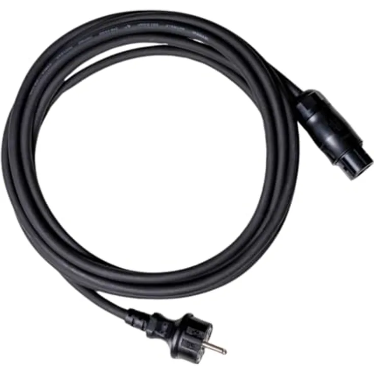 SunLit Betteri BC01 5 Meter AC Kabel - Anschlusskabel mit Schuko-Stecker für Balkonkraftwerk - Robust und langlebig - Öl- und UV-beständig - Wasserdicht nach IP67