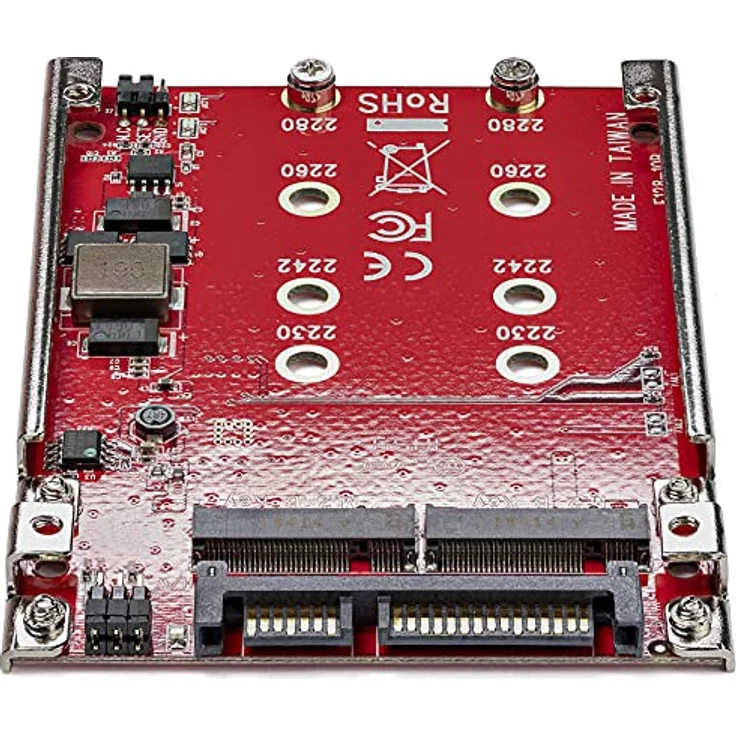 StarTech.com M.2 auf SATA Adapter - Dual Slot M.2 NGFF SSD Adapter für 2,5in Laufwerke - RAID – Bild 7