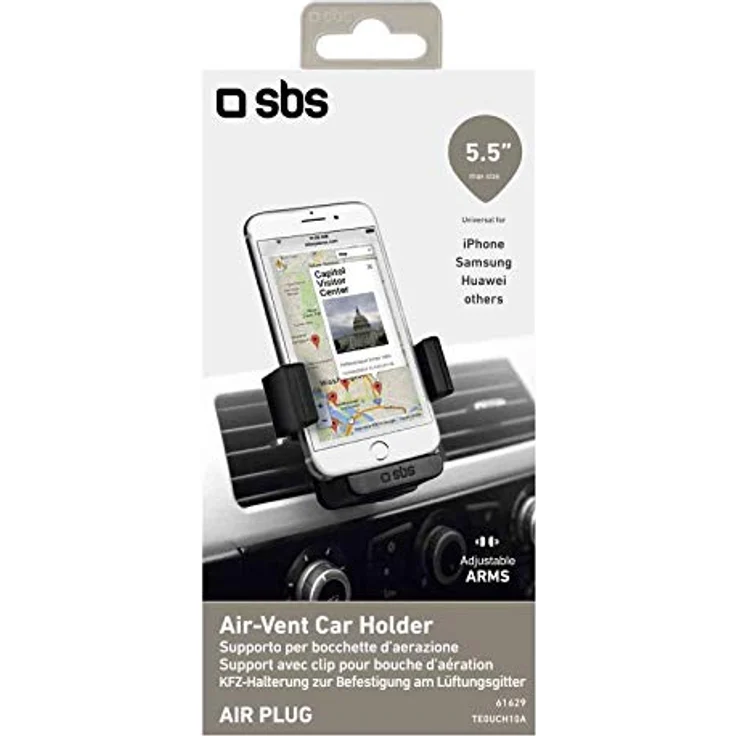 SBS Universal KFZ-Halterung mit Clip für Handy-Smartphone-iPhone – Bild 6