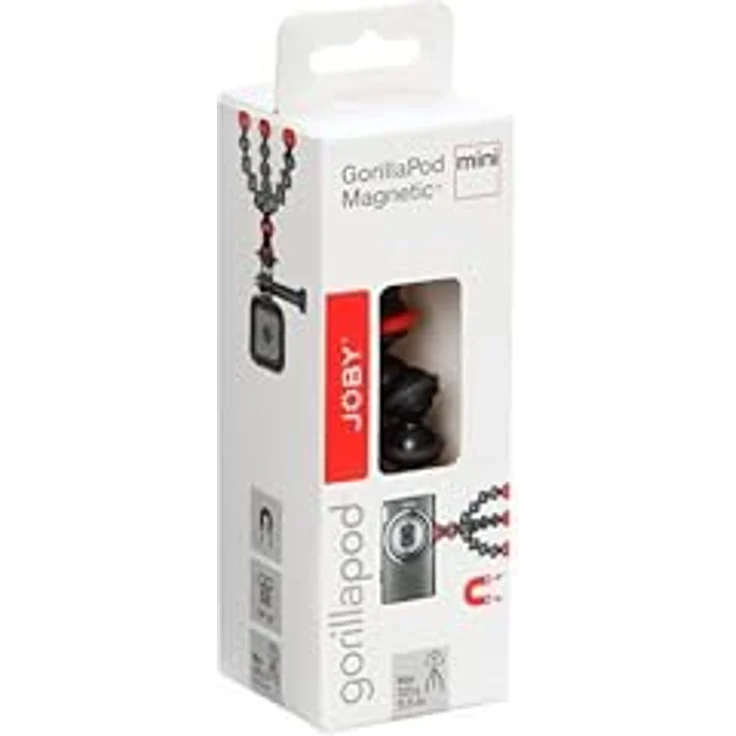 JOBY JB01504-BWW GorillaPod Magnetic Mini Stativ (mit Magnetfüßen für Point-&-Shoot, Kleine Kameras, Kompaktkameras, Blitz, Mikrofone, Action Kameras) – Bild 5