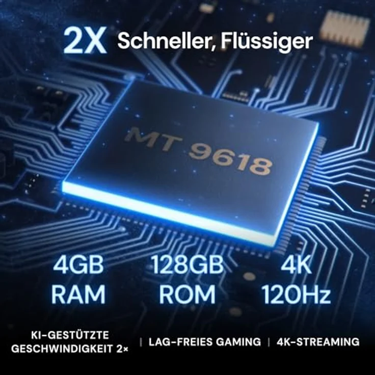Valerion StreamMaster Plus2 4K Laser Beamer, 4 ms Low-Latency-Gaming, 10000:1 Kontrast, HDR10+, Dolby Vision & Atmos, Google Smart Home kompatibel – Bild 2