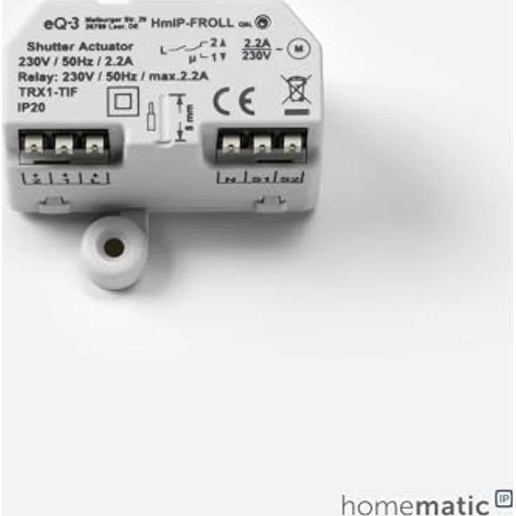 Homematic IP Rollladenaktor – Unterputz (HmIP-FROLL) – Bild 6