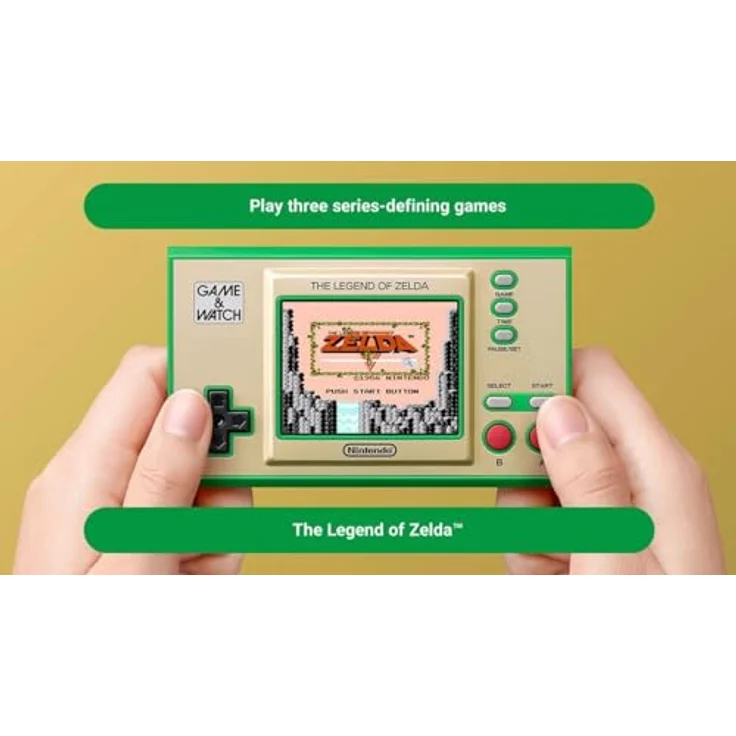 Nintendo Game & Watch: The Legend of Zelda, Handheld-Konsole aus hochwertigem Material, langlebig - Preisvergleich – Bild 3