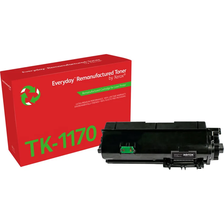 Xerox Everyday™ Schwarz wiederaufbereiteter Toner, kompatibel mit Kyocera TK-1170, Standardkapazität, 7200 Seiten