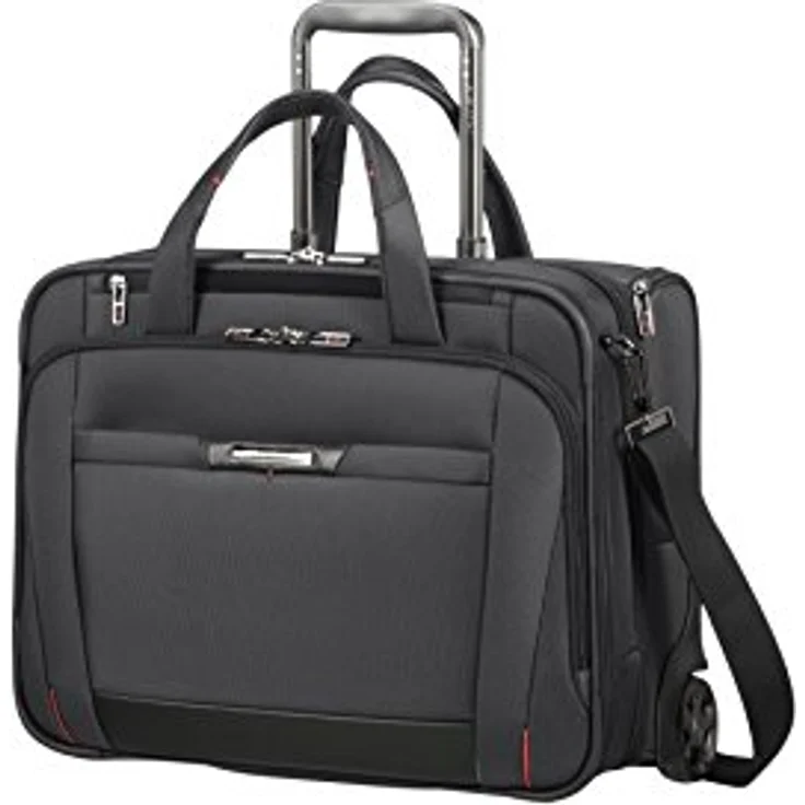 Samsonite PRO-DLX 5 - Reise-Henkeltasche für Laptops bis 15.6", 34.5 L, wasserabweisend, Schwarz – Bild 1