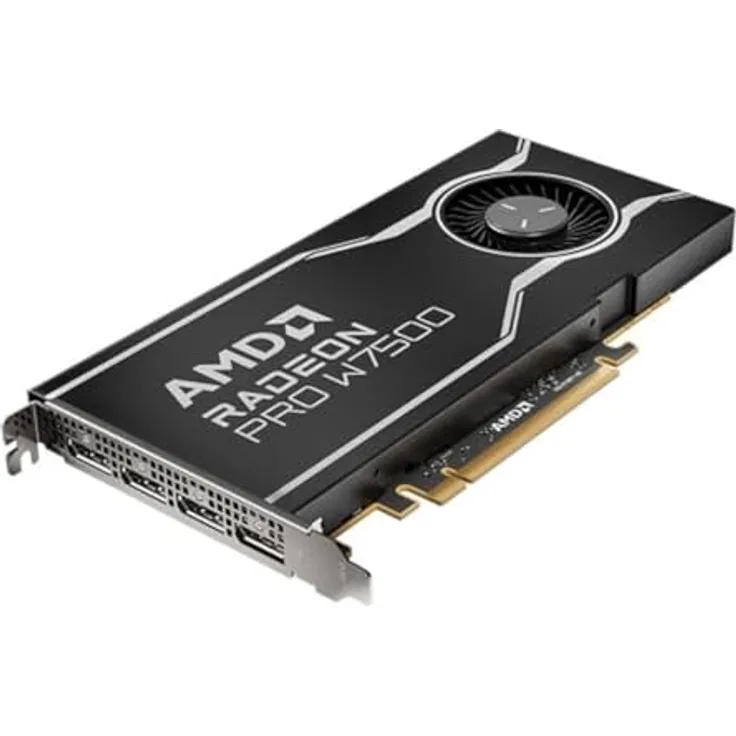 AMD Radeon PRO W7500 8GB GDDR6-100-300000078, Professionelle Workstation Grafikkarte