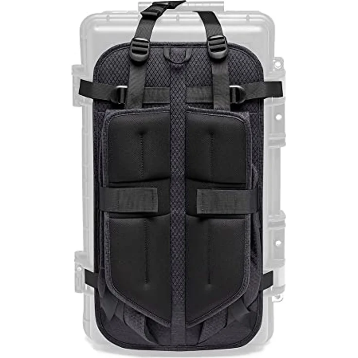 Manfrotto PRO Light Tough Chest Strap, Kompatibel mit Manfrotto Tough Hard Case, Brustgurt und Gürtel mit Gepolstertem Rücken, Wasserabweisend – Bild 2