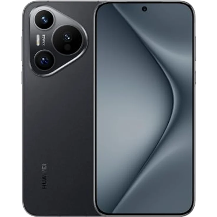 Huawei Pura 70 (256 GB, Schwarz, 6.60", Dual SIM, 50 Mpx, 5G), Smartphone mit Ultra Speed Snapshot und Kunlun Glass – Bild 1