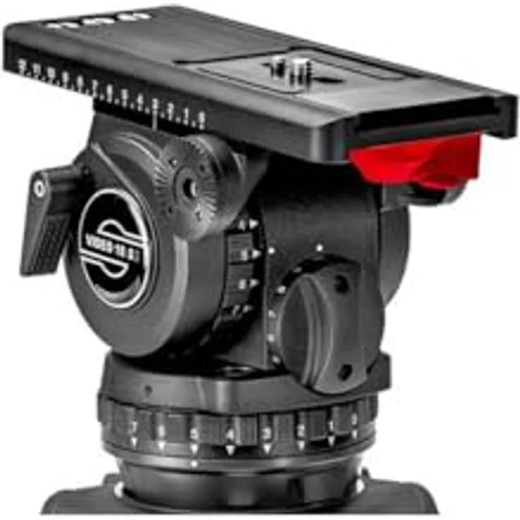 Sachtler System 18 S2 ENG 2 CF, Professionelles Kamera-Zubehör für digitale Kameras, maximale Tragkraft 22 kg, Carbon Fiber – Bild 3